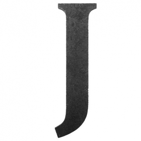 Litera stalowa "J" L-J-L
