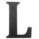 Litera stalowa "L" L-L-L