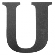 Litera stalowa "U" L-U-L