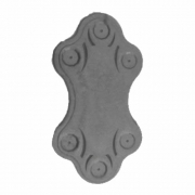 Płytka stalowa ozdobna 275x115x4