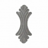 Płytka stalowa ozdobna 250x107x3